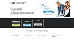 Desktop Screenshot of powercase.com